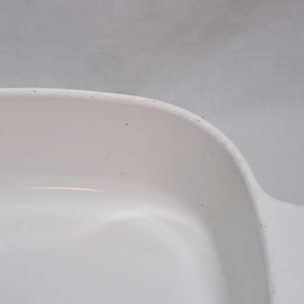 Vintage 1980s Corning Ware Pastel Bouquet 2 Liter Covered Square Dish A-2-B